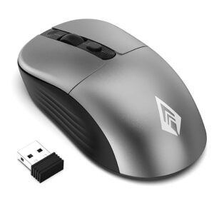 Tech Lab Wireless Mouse, 2.4GHz USB Nano Receiver, 3 DPI